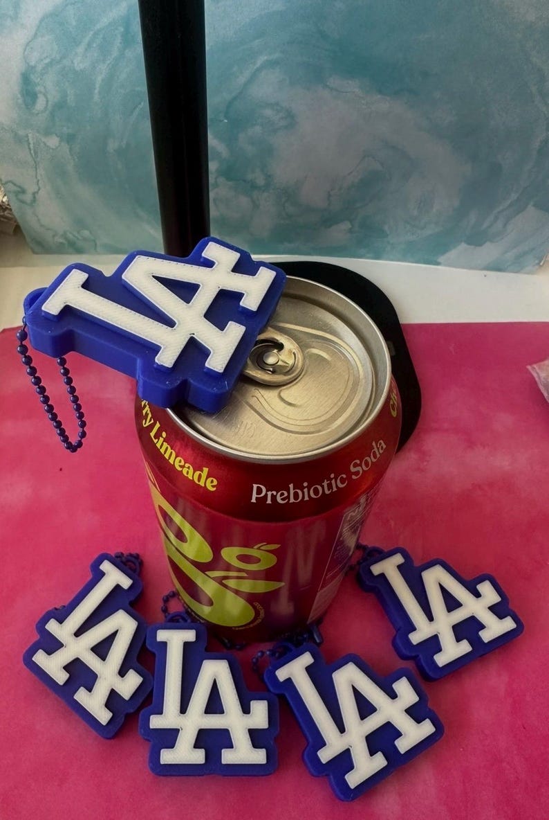 LA Bottle Opener Keychain