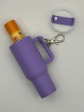 Stanley-Inspired Chapstick Holder Keychain | Mini Tumbler