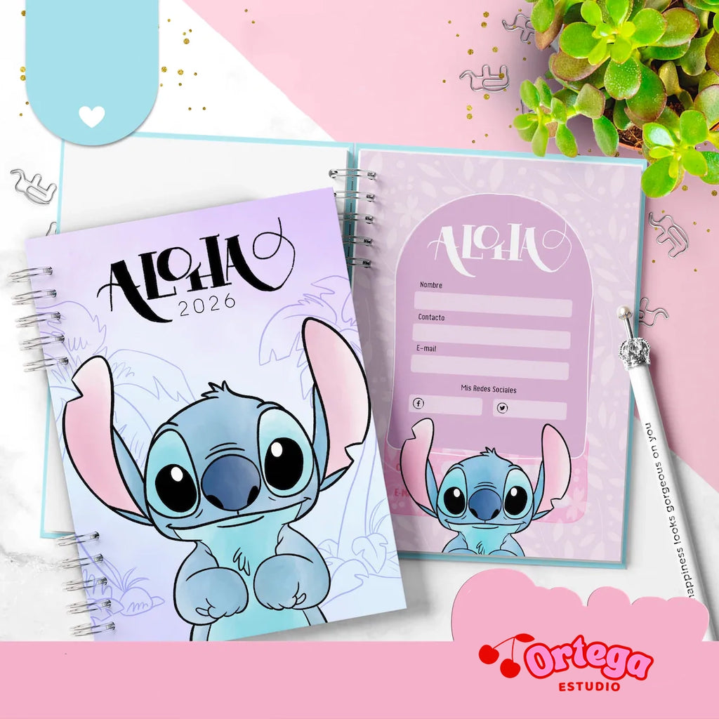 Agenda semanal Stitch Español