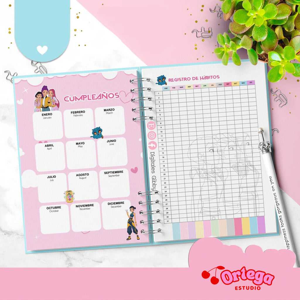 Agenda guerreras K-pop Español