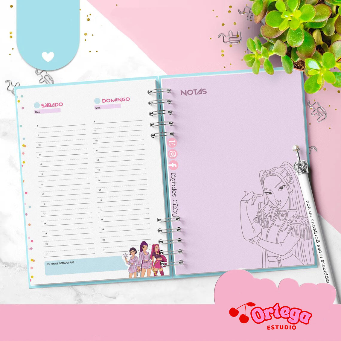 Agenda guerreras K-pop Español