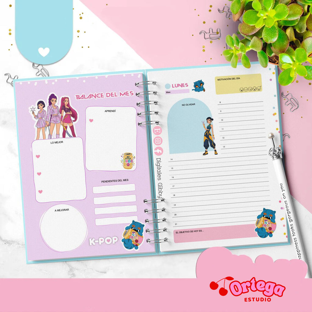 Agenda guerreras K-pop Español
