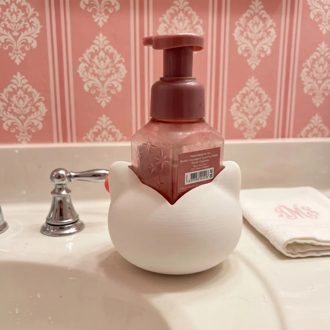 3D Printed Hello Kitty Multi-Purpose Holder | Cute Makeup Brush, Pencil, Soap Organizer