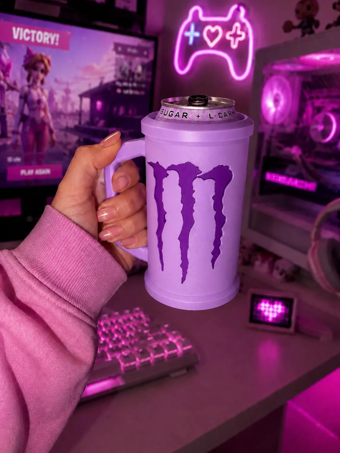 Monster Edition Set – Can Holder + Bottle Opener + Lid