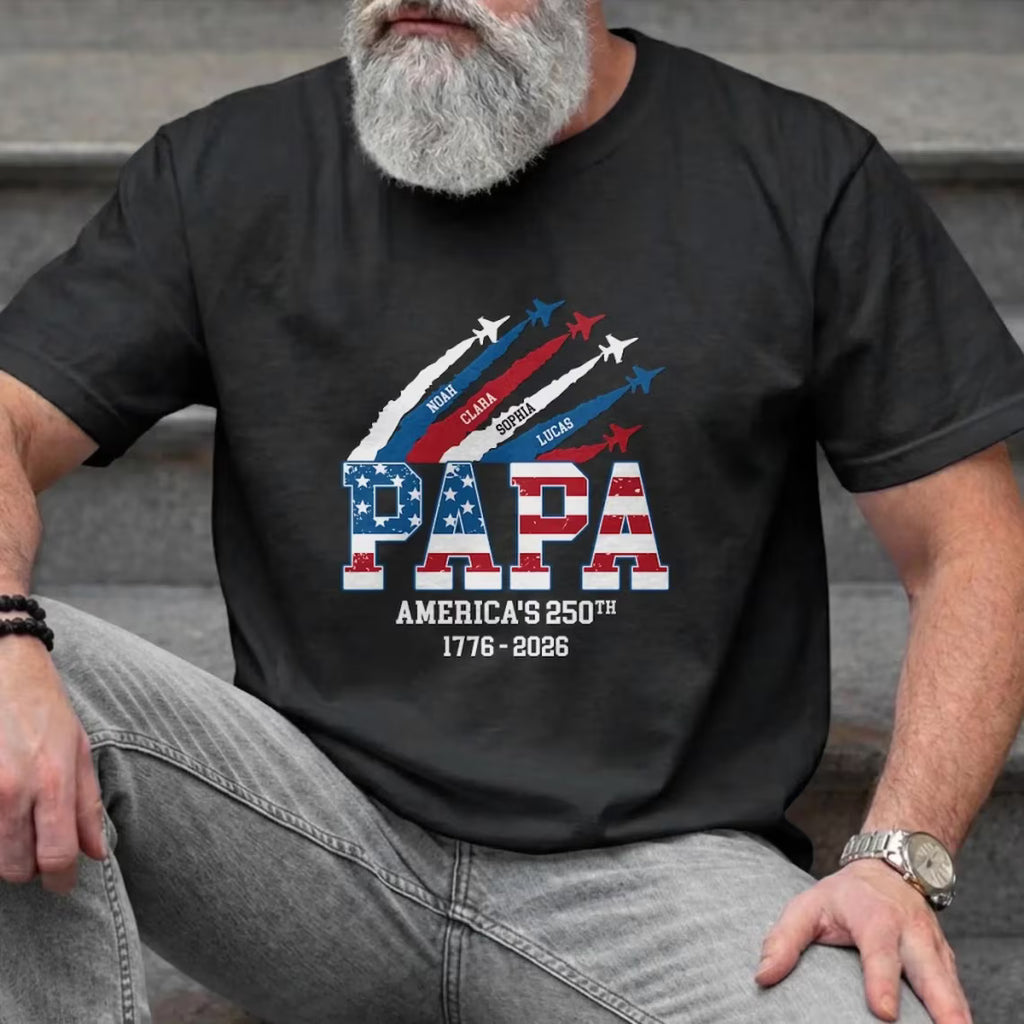 Personalized Papa America 250th Anniversary