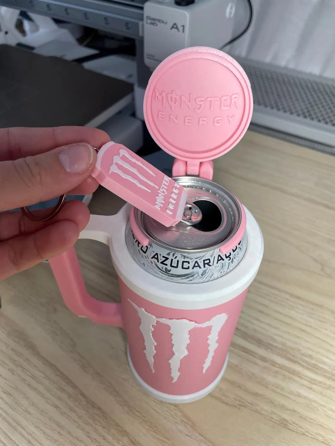 Monster Edition Set – Can Holder + Bottle Opener + Lid