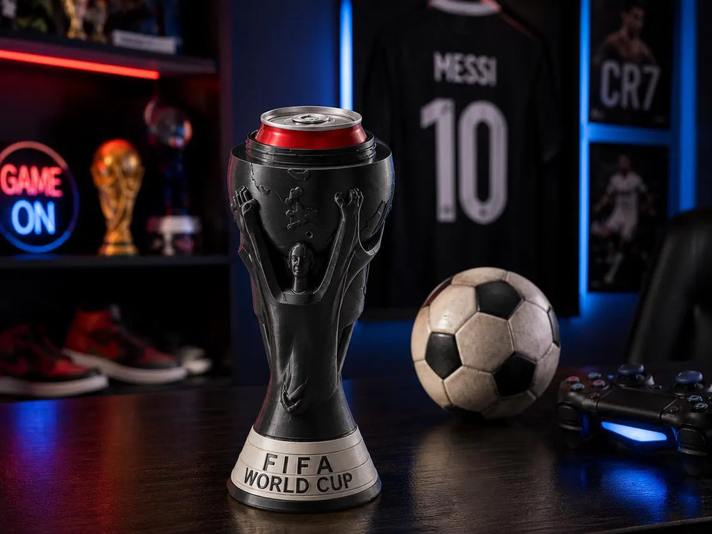 Football Trophy Can Cooler