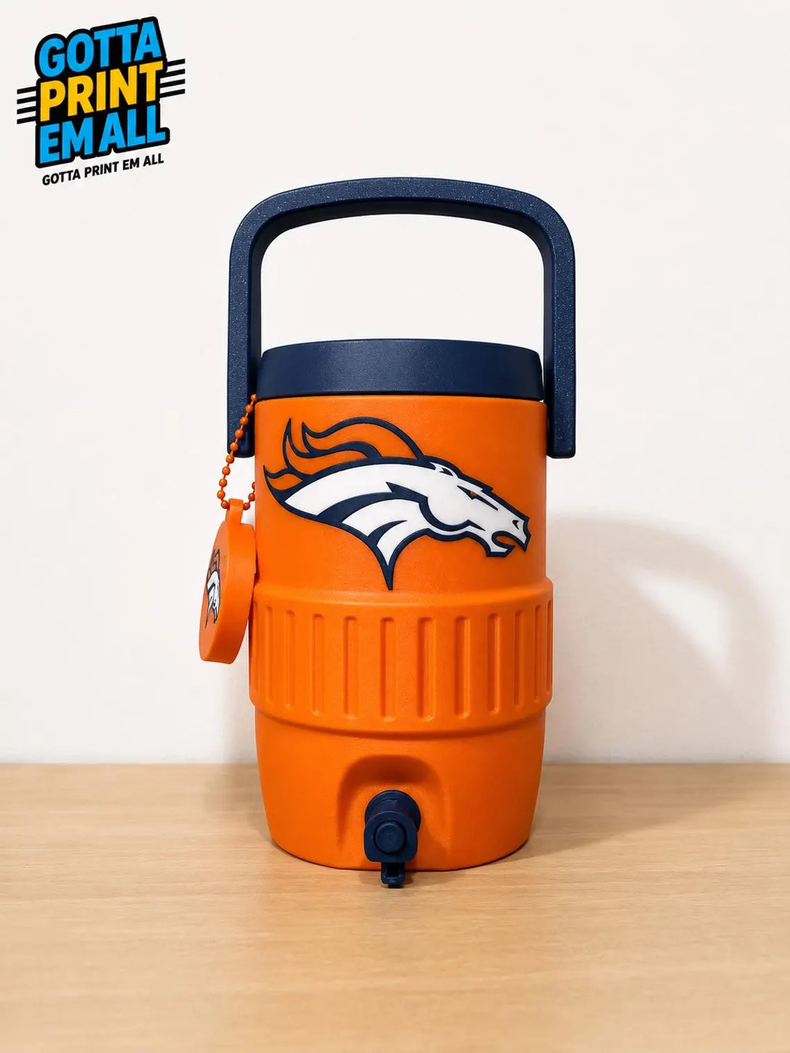 Denver Broncos Cooler Style Can Holder
