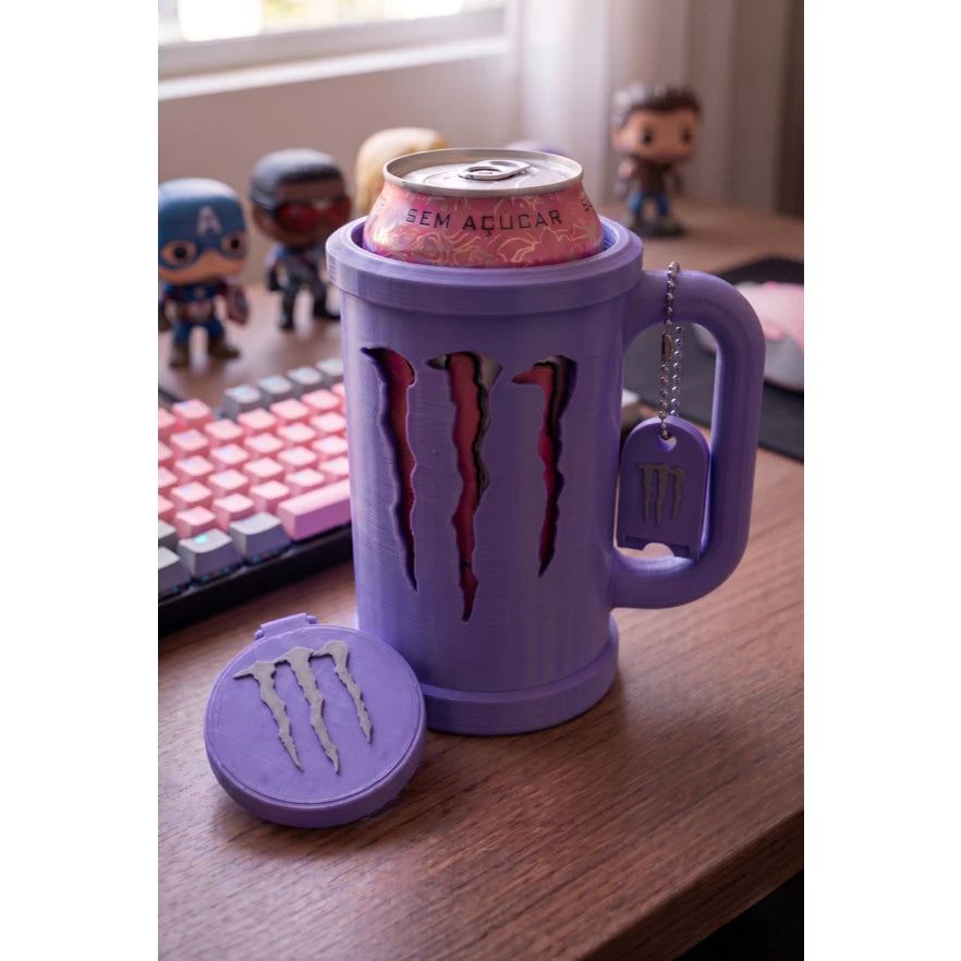 Monster Edition Set – Can Holder + Bottle Opener + Lid