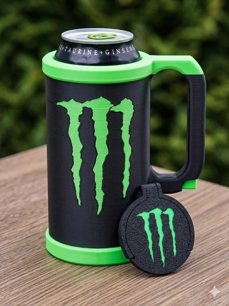 Monster Edition Set – Can Holder + Bottle Opener + Lid