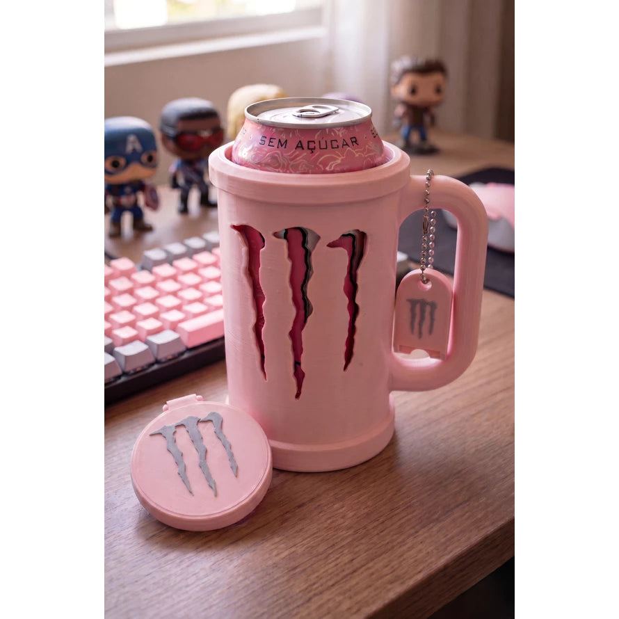 Monster Edition Set – Can Holder + Bottle Opener + Lid